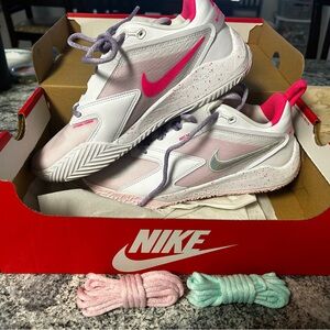 Nike Air Zoom Hyperace 3 SE White Hyper Pink Men Unisex Volleyball shoes